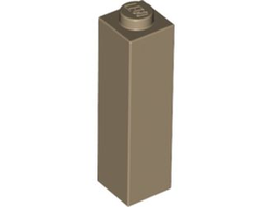 Brick 1 x 1 x 3, Dark Tan (14716 6310988)