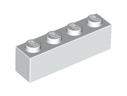 Brick 1 x 4, White (3010 / 301001)