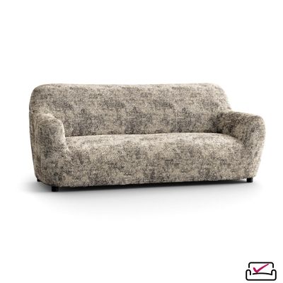 Чехол на 3хм диван Верона Мозаика бежевый. ЗАЩИТА ДЛЯ МЯГКОЙ МЕБЕЛИ ОТ ЖИВОТНЫХ. ИТАЛИЯ