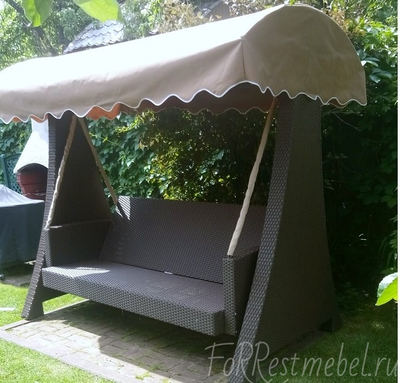 Элитные садовые качели