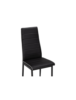 Стул на металлокаркасе DC2-001 black / white