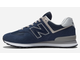 New Balance 574 Blue (Экозамша) новые