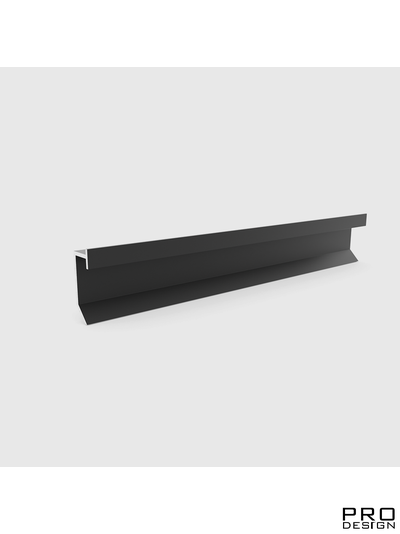 Теневой плинтус Pro Design 9388 Slim Led (Черный)