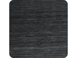 Профиль окантовочный для плитки Лука К 12НСБ(304).2700.001 Брашинг черный