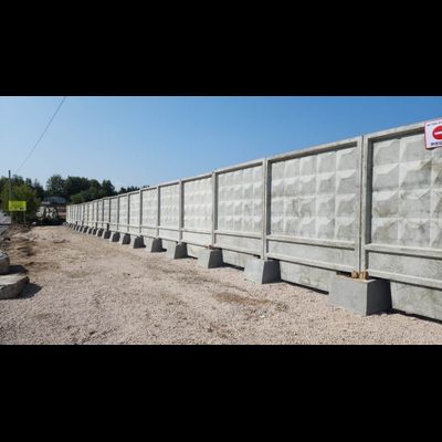 Забор ПО-2м | Железобетонная панель