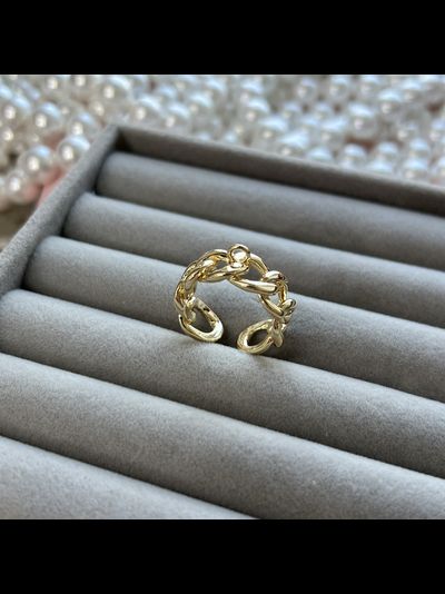 Кольцо-основа зол безразмерное 8мм