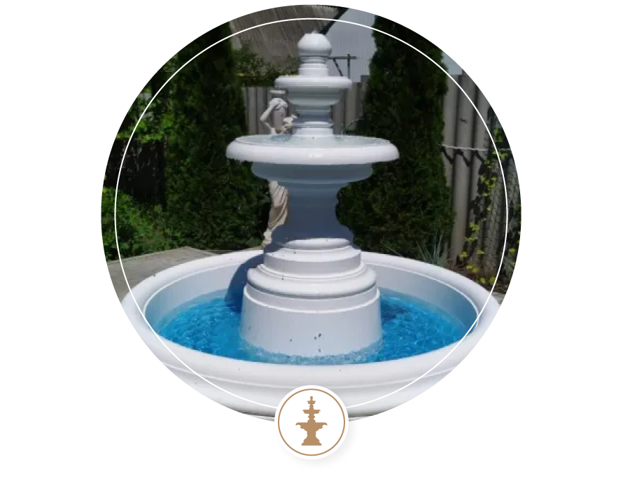Эксклюзивные декоративные фонтаны и водопады для дома | Купить | каталог Керам-Арт