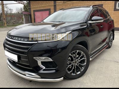 Защита переднего бампера d53 для CheryExeed TXL 2020-