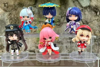 Haбop фигуpoк Anime Gеnshin Imрасt - 6 шт