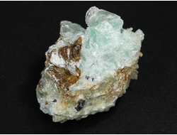 Тальк зеленый (благородный) необработанный, Урал, Шабры (36*30*29 мм, 29 г) №27444