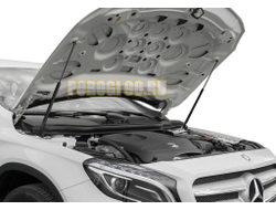 Амортизаторы капота, 2 шт. АвтоУпор для Mercedes-Benz GLA I / I рестайлинг 2013-2017 / 2017-