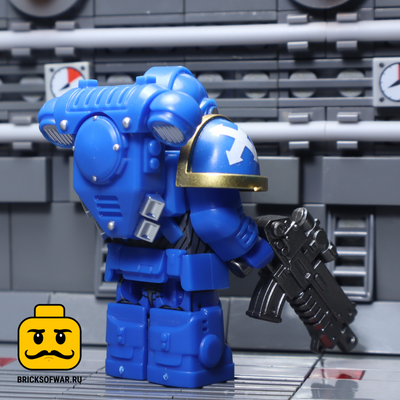 Конструктор фигурка Космодесантник, легион Ультрамарины, Вархаммер 40000
