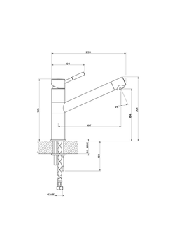 Смеситель Reginox XINGA