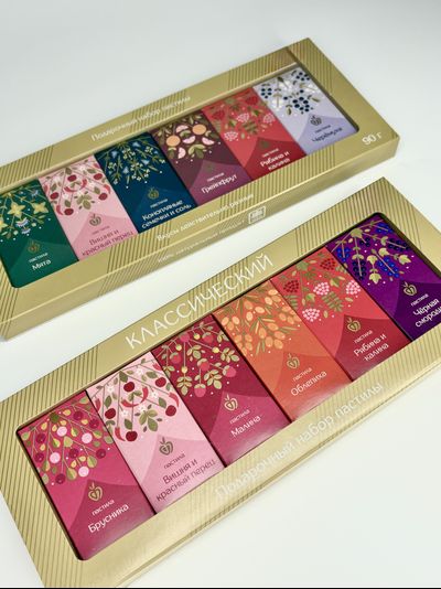 Уральская пастила, разные виды