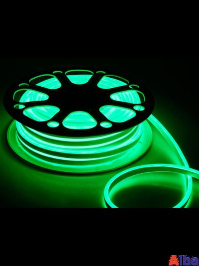 Неон 12V Зеленый 6*12мм