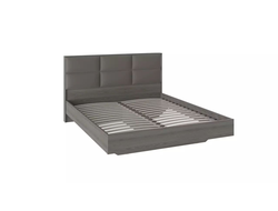 Спальня Либерти - Кровать с мягким изголовьем Либерти Хадсон/Ткань Грей 1600