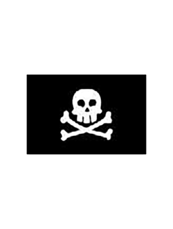 Флаг "Веселый Роджер" Adria Bandiere 27B59 40х60см