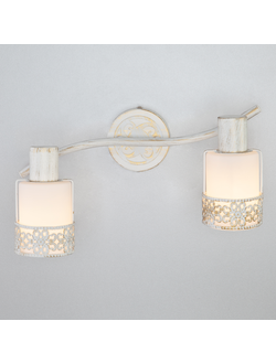 Настенный светильник 20025/2 белый с золотом Eurosvet