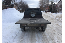 ВИС БАТРАК 2345 тягач с разными видами тягово-сцепных устройств в грузовой платформе