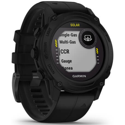 Умные часы Garmin Descent G1 Solar, черный