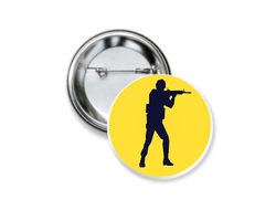 Значок "Counter-Strike, CS GO, Контр Страйк" №16