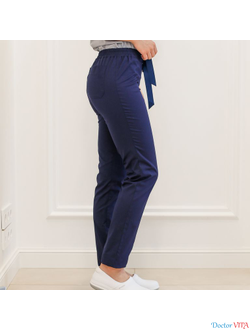 Брюки-слимы DOCLIKE SLIM DL233 Синие