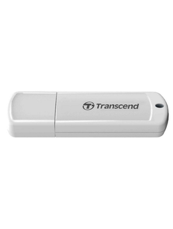 Флеш-память Transcend JetFlash 370, 32Gb, USB 2.0, белый, TS32GJF370