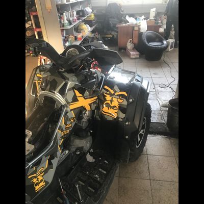 Наклейки на квадроцикл BRP Can-Am Outlander G1 400 800 MAX XT XT-P 2006 - 2012 №3404