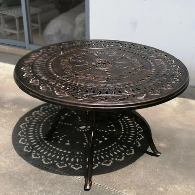 Комплект мебели из литого алюминия Vienna 6. Стол