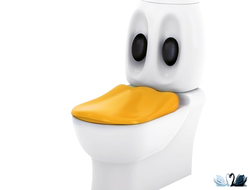 Унитаз Creavit Ducky DC360-11CB00E-0000 детский с бачком DC400-00CB00E-0000 купить в магазине Marysя