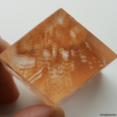 Оптический кальцит, полировка. 63*63*28мм