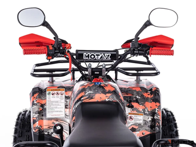 Квадроцикл MOTAX ATV Grizlik Premium 125cc Бензиновый Красный камуфляж