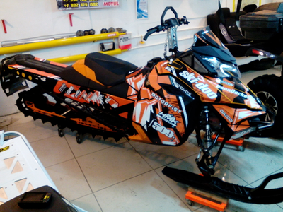 Наклейки на снегоход SKI DOO summit T3 2013-2015 #960