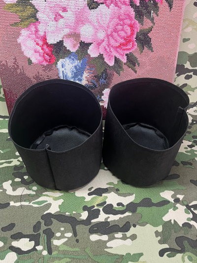 Кашпо мешок садовое 2 литра 2 штуки. Умный тканевый горшок Гроубэг