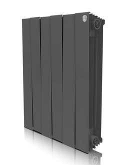 Биметаллический радиатор Royal Thermo Piano Forte Noir Sable (12 секции)