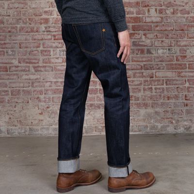Джинсы =Brave Star= True Straight 21.5oz &#039;Gauntlet&#039; Heavyweight Selvage Denim