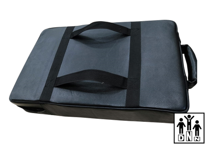 Макивара для отработки лоукиков. Натуральная кожа. Премиум класс. Непробиваемая. Размер 40*60*10 DNN