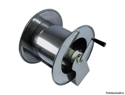 Барабан ручной усиленный ATEX для рукава  50м. 1/2" 70м 3/8" 100м 1/4" (нерж.) 1/2"ш.1/2"ш. 200 бар