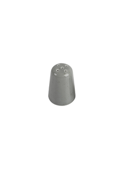 Солонка фарфор цвет тёмно-серый