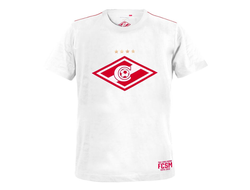 Футболка ФК СПАРТАК белая 110340