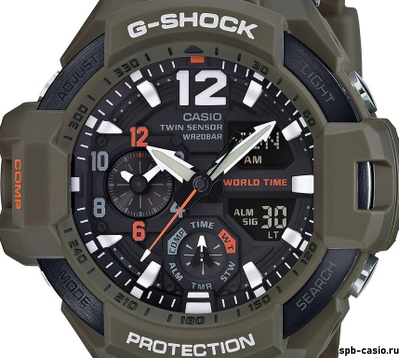 Часы Casio G-Shock GA-1100KH-3A