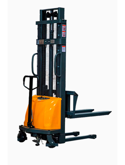 Штабелер гидравлический с электроподъемом 1,5 т 3,0 м XILIN CDD15B-E с раздвижными вилами