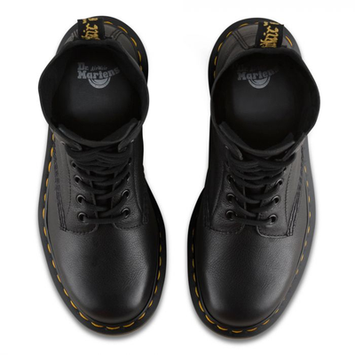 Ботинки Dr. Martens 1490 высокие черные в черном цвете