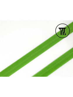 Трикотажная бейка, цв. Светло-зеленый (матовый)