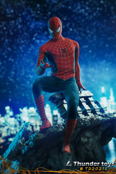 Человек-Паук (делюкс версия) - Коллекционная ФИГУРКА 1/6 Variant Spider Deluxe Edition (TD2021C) - Thunder Toys