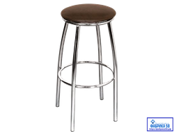 Барный табурет №2 SP хром (25 ВАРИАНТОВ ЦВЕТА)