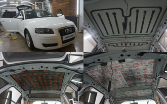 Шумоизоляция Audi A3 / Ауди А3