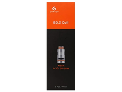 ИСПАРИТЕЛЬ GEEK VAPE COIL B 0.3 om (шт) (AEGIS BOOST/BOOST PLUS/AEGIS HERO/Z NANO/Z50 KIT)