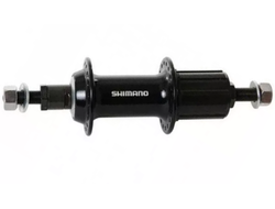 Втулка задн. Shimano TX500, 32H, 8/9/10ск, гайк., обод., черн., EFHTX5008EL