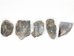 Корунд синий (сапфир), кристалл, в ассортименте, Индия (15-20 мм, 1-1,7 г) №36093